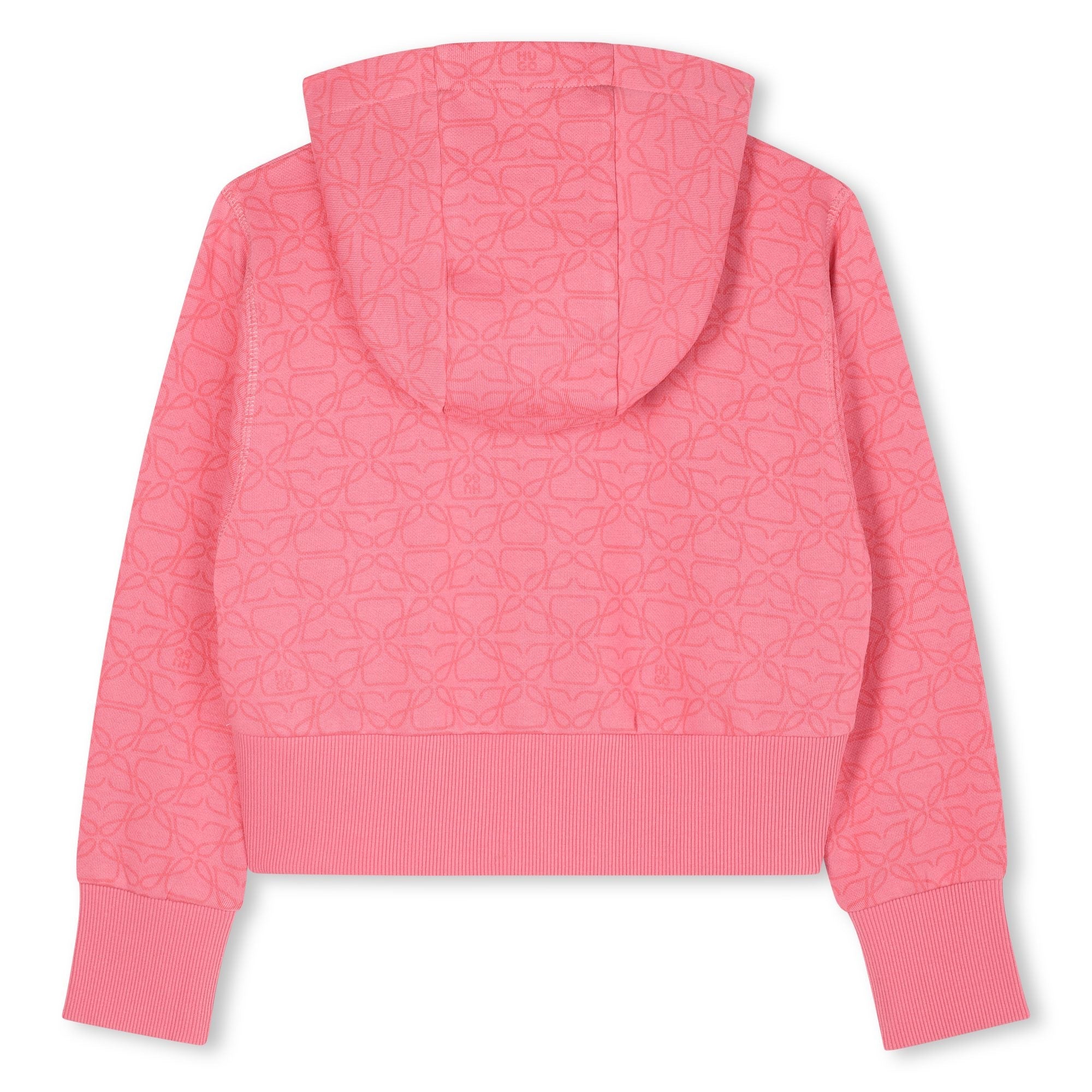 Chaqueta Hooded Estampado Integral