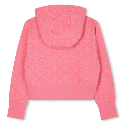 Chaqueta Hooded Estampado Integral