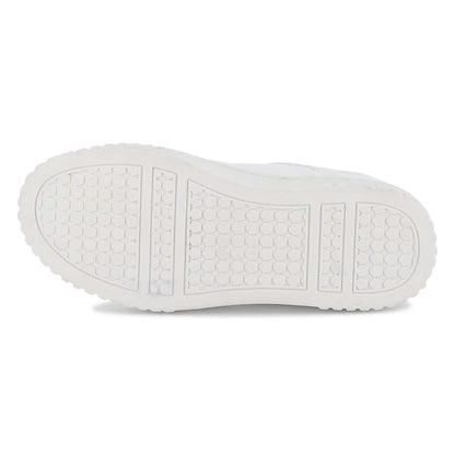 Sneakers blancos lOGO Iridiscente