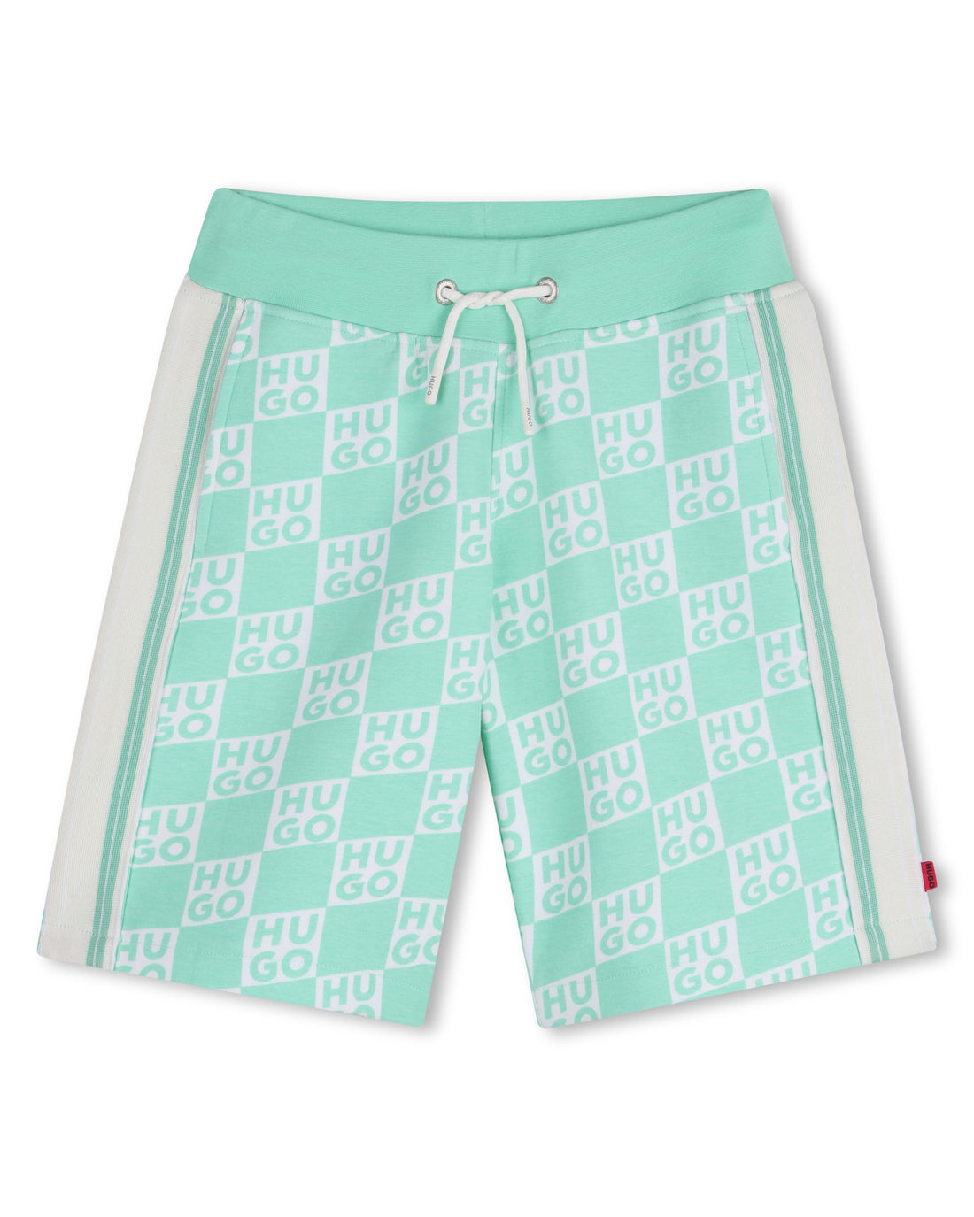 Bermuda Urban Sport Monograma Verde Almendra