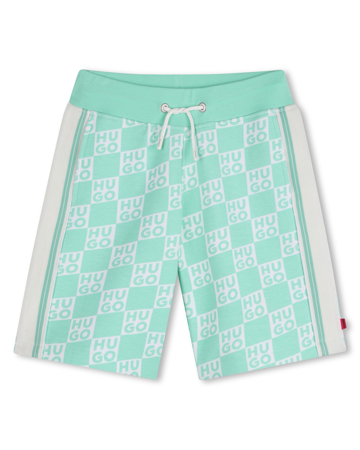 Bermuda Urban Sport Monograma Verde Almendra