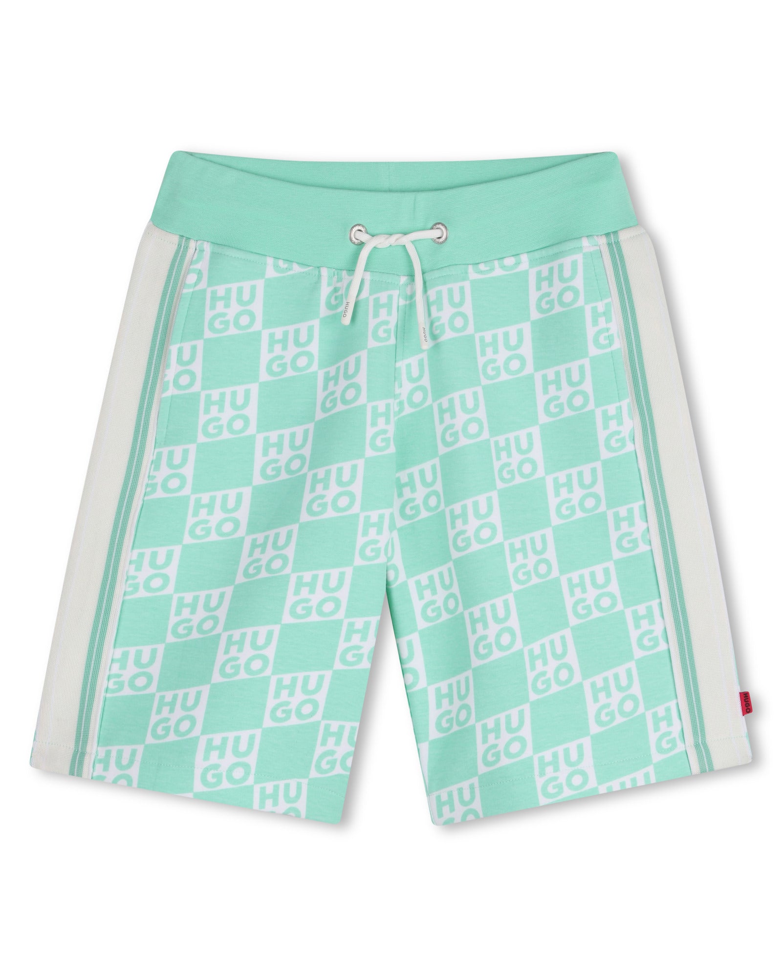 Bermuda Urban Sport Monograma Verde Almendra