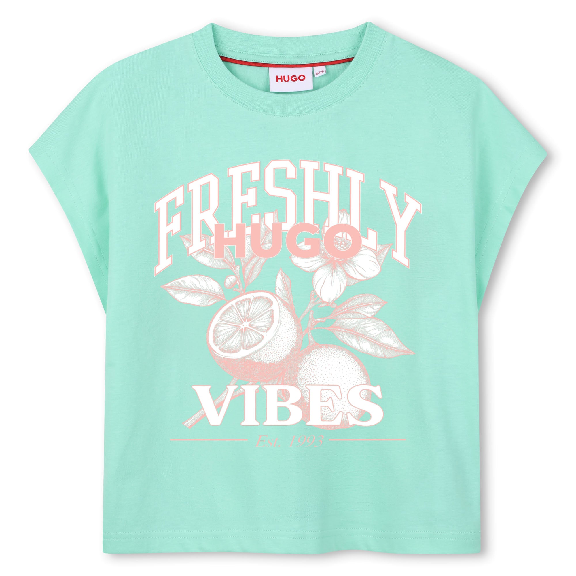 Camiseta Cropped Summit Verde Almendra