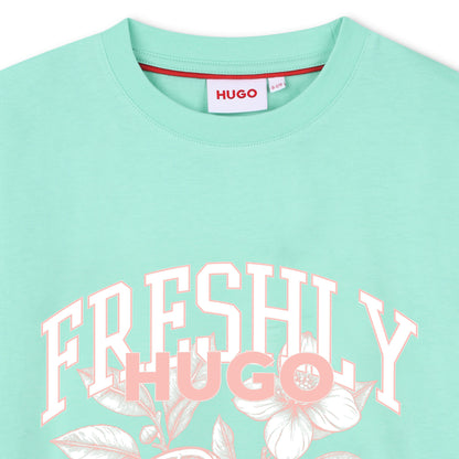 Camiseta Cropped Summit Verde Almendra