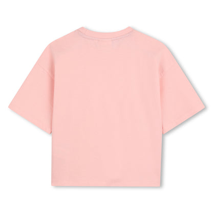 Camiseta Cropped Rose Candy
