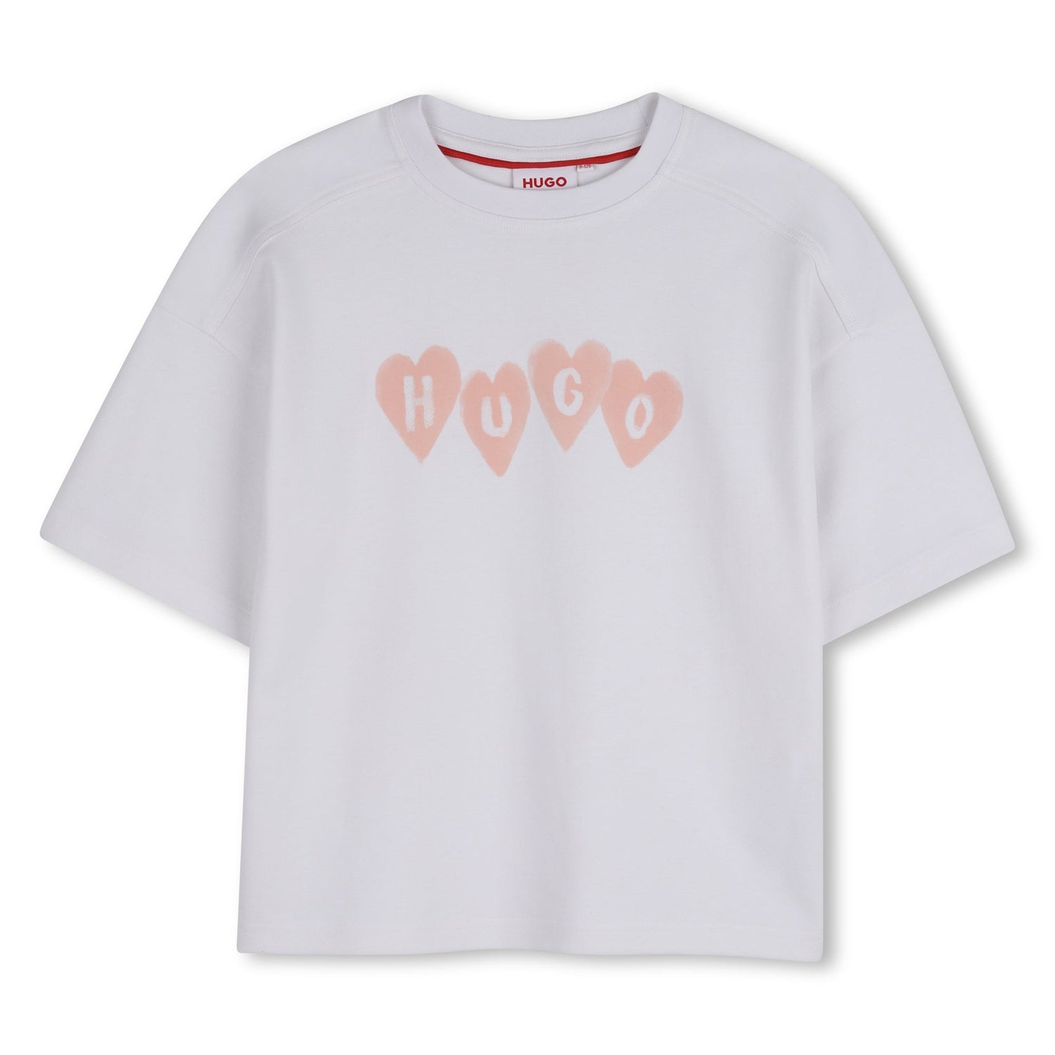 Camiseta Hearts Blanca