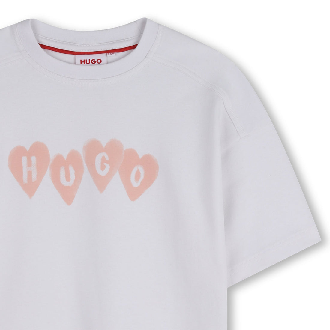 Camiseta Hearts Blanca