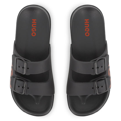 Chanclas PVC Modern Negras