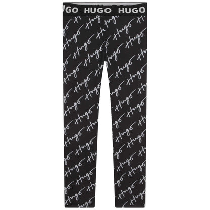 Leggings Estampado Negro | Blanco