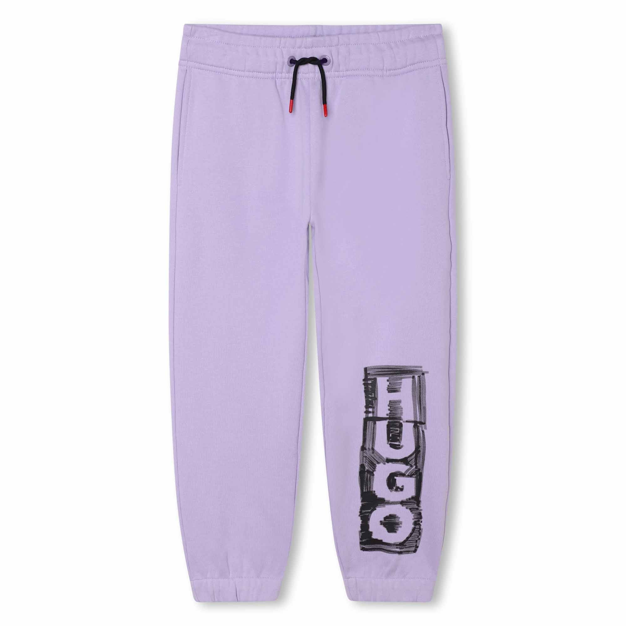 Pantalón Jogger Casual Lila Niña