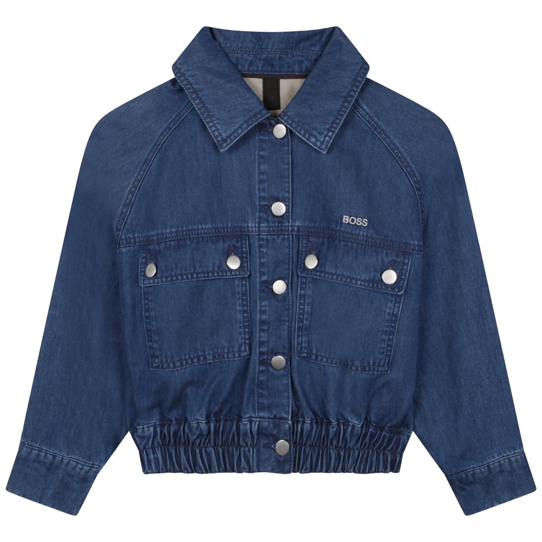 Chaqueta Cropped Denim Niña