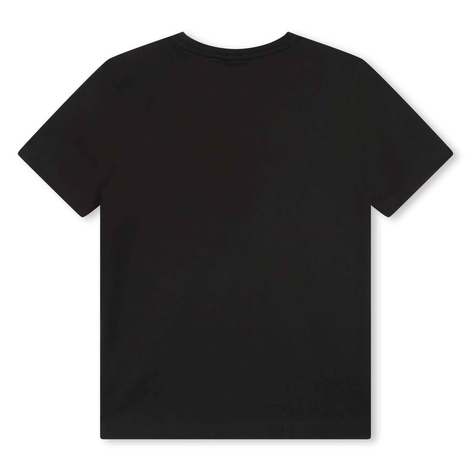 Camiseta Negra Manga Corta Slim Fit