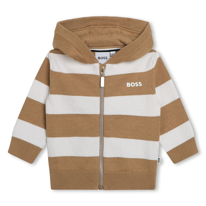 Cardigan Camel Casual Hoodie Bebé