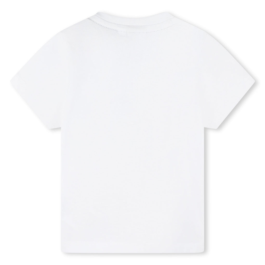 Camiseta Blanca Manga Corta Estampado BOSS Bebé
