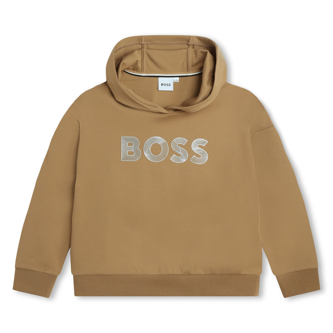 Buzo Hooded Camel Logotipo BOSS