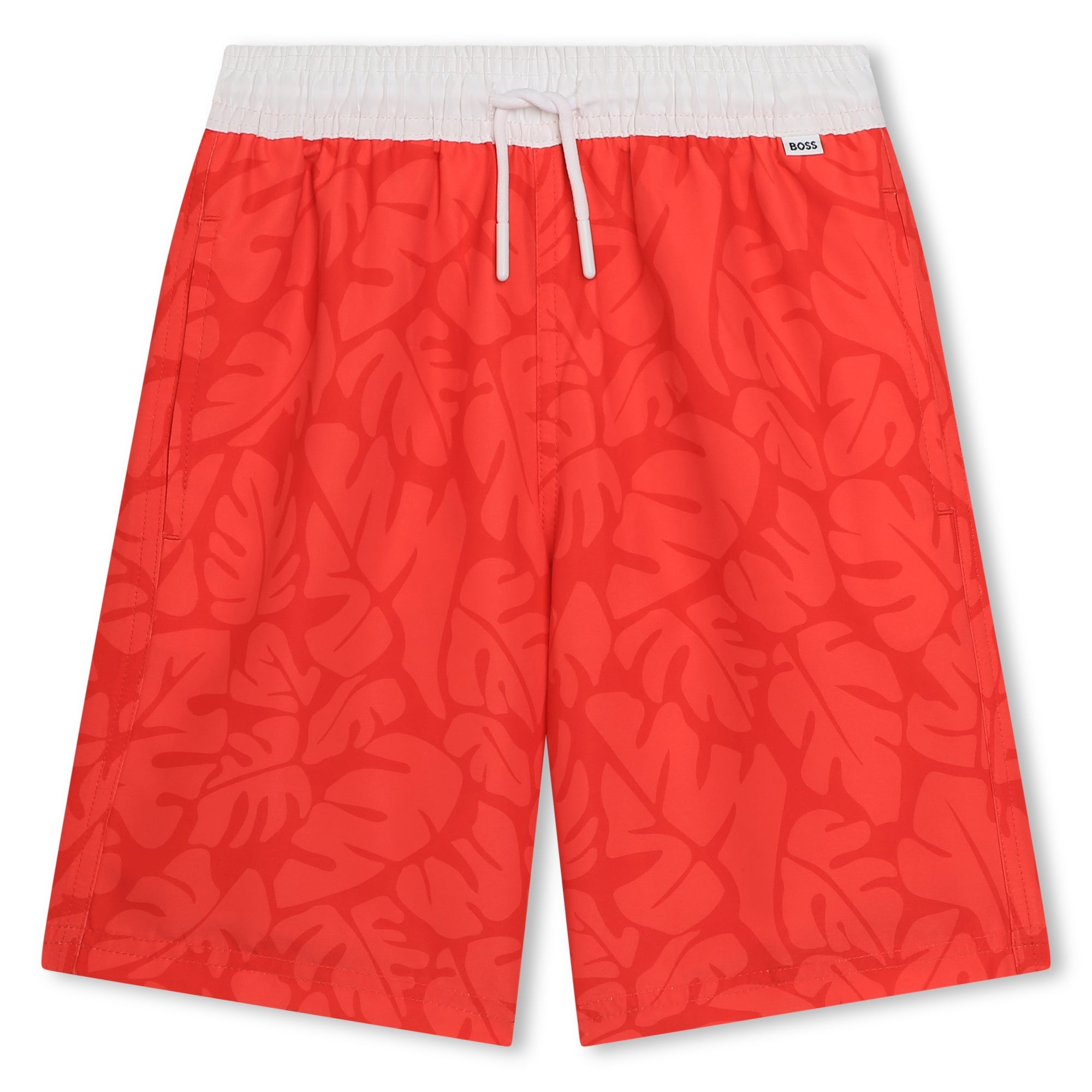 Bermuda Roja Surf Estampada Niño