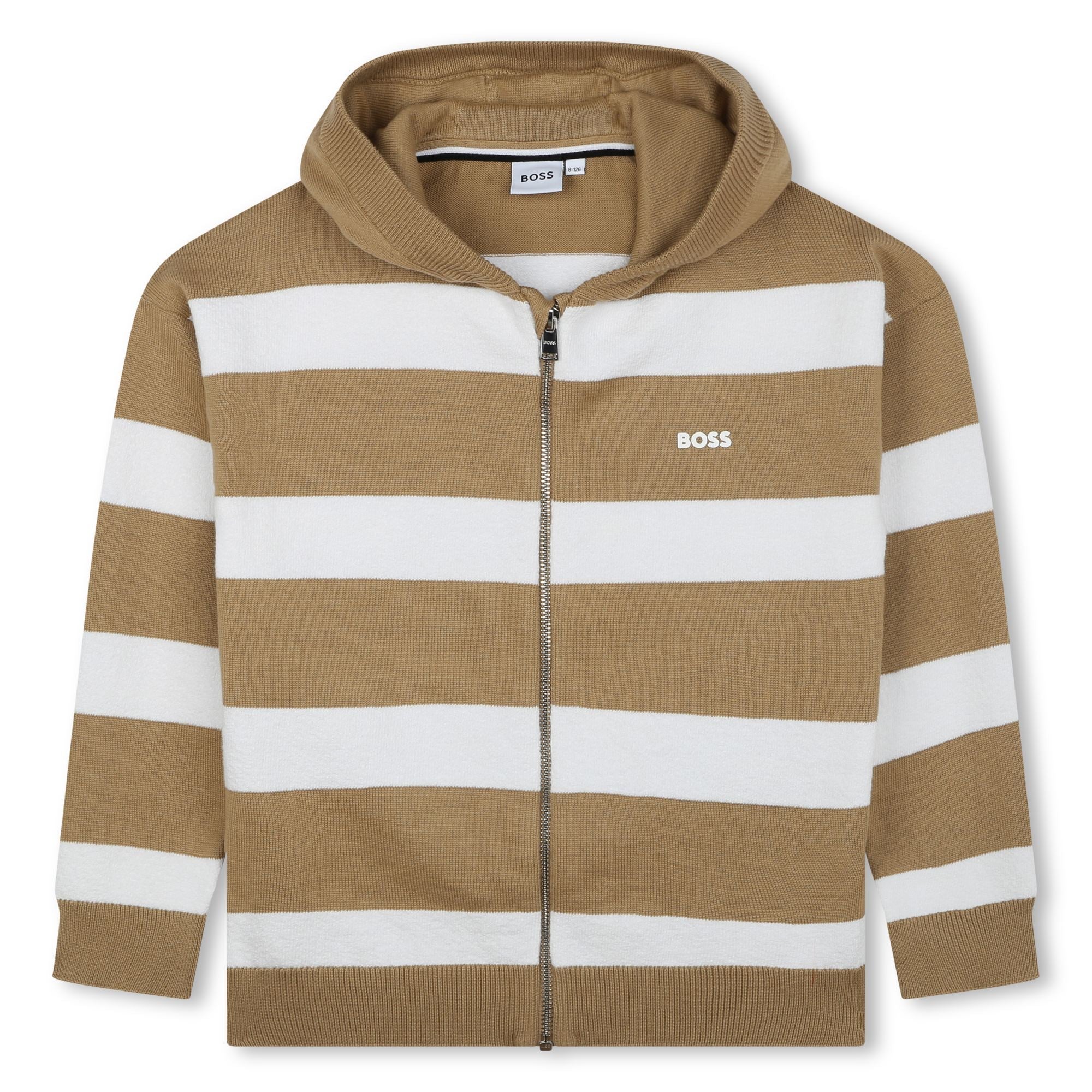 Cardigan Camel Casual Hoodie Niño