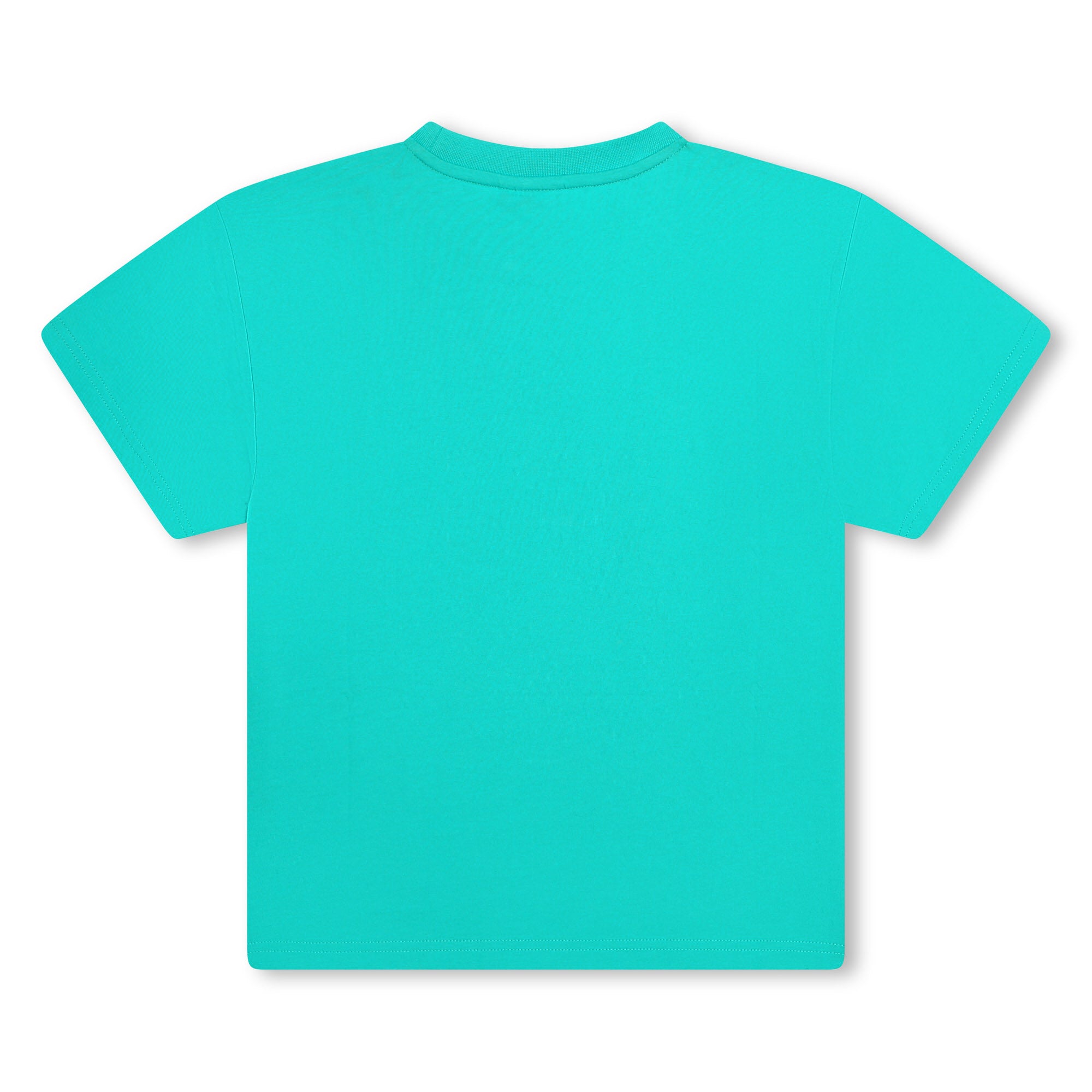 Camiseta Aqua Estampada Boss Niño