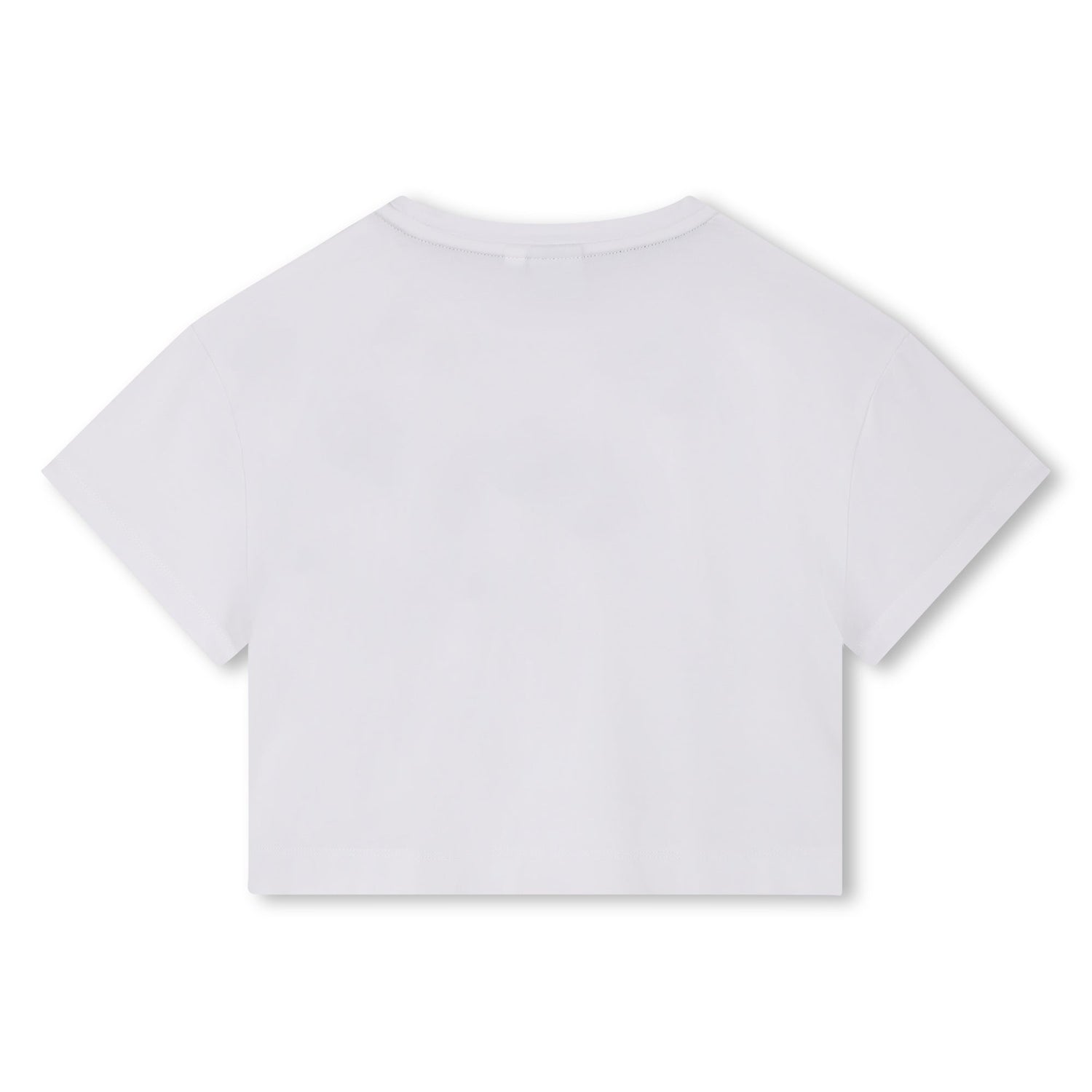 Camiseta Cropped Blanca Niña