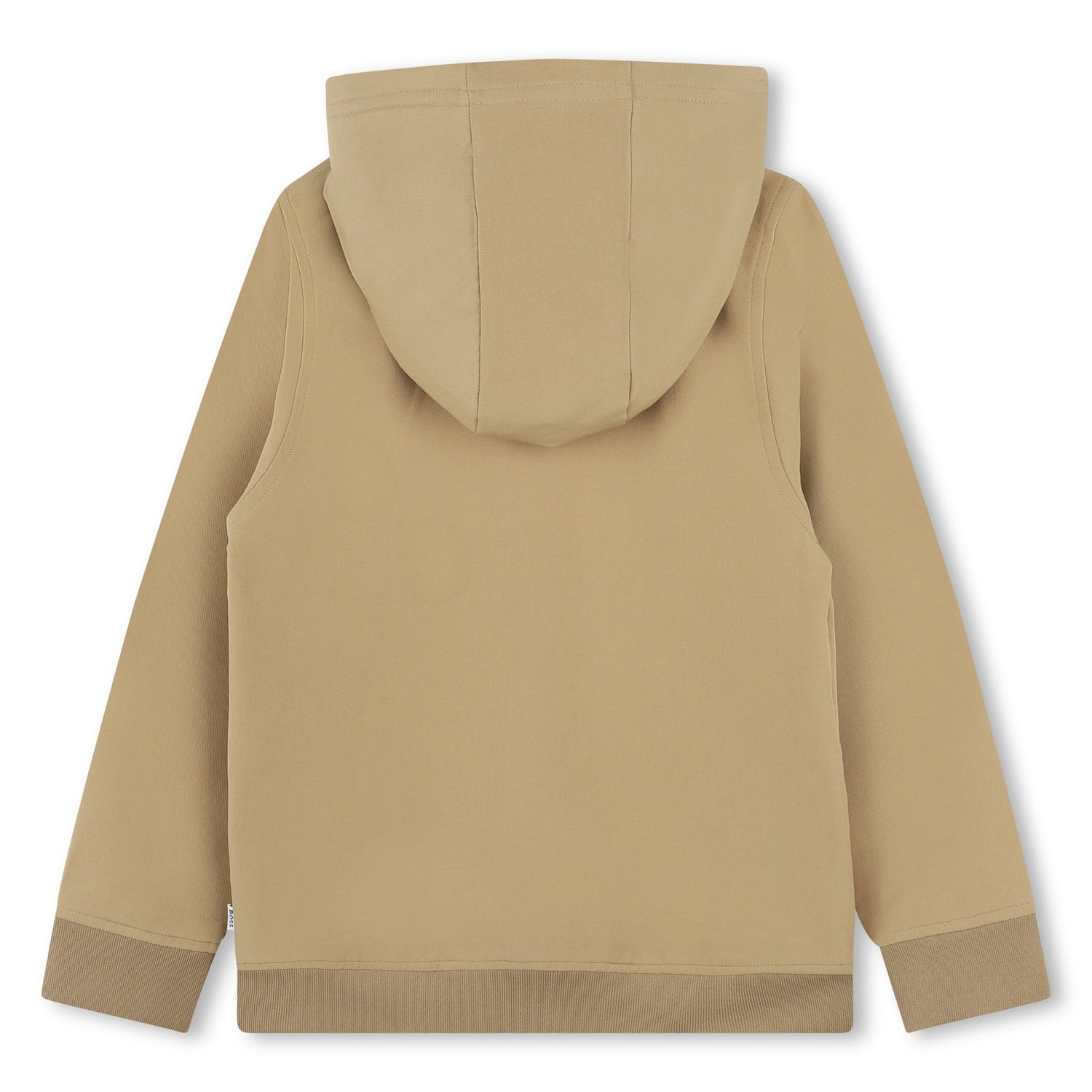 Chaqueta Hooded Camel Bolsillos Solapas Niño