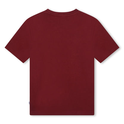 Camiseta Granate Be Your Own BOSS Niño