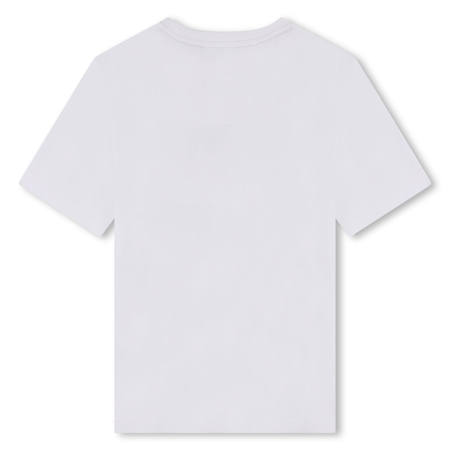 Camiseta Blanca Estampado Abstracto Niño