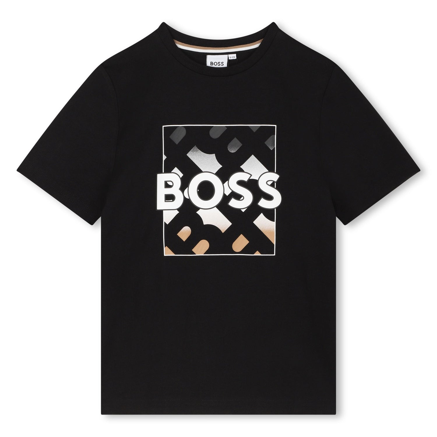 Camiseta Negra Estampado Fantasía Niño