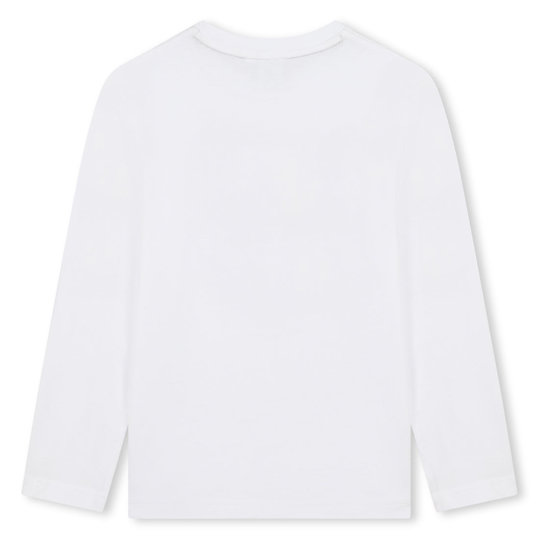 Camiseta Blanca Manga Larga Doble B Niño