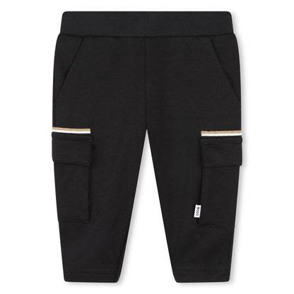 Pantalón Cargo Negro Bebé