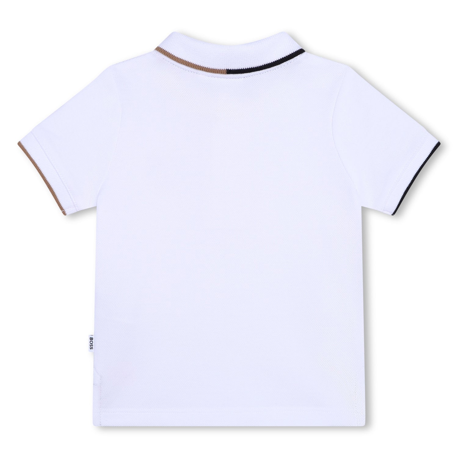 Polo Piqué Blanco Bebé