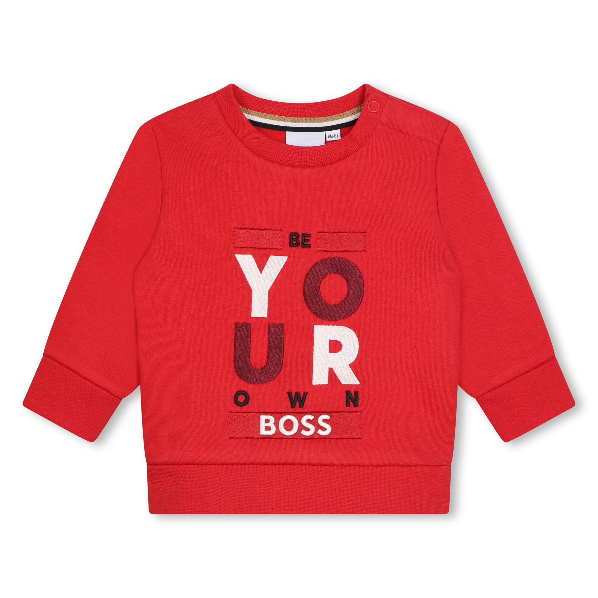 Buzo Rojo Be Your Own BOSS Bebé