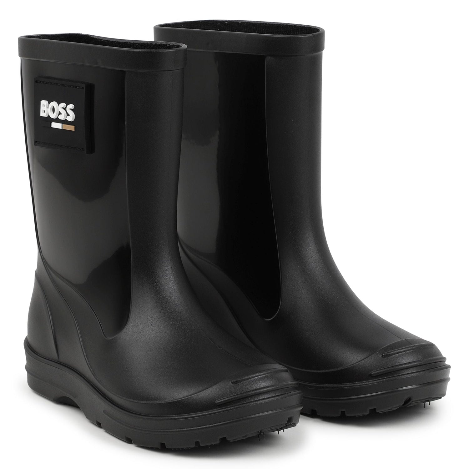 Botas De lluvia Negras En PVC Bebé