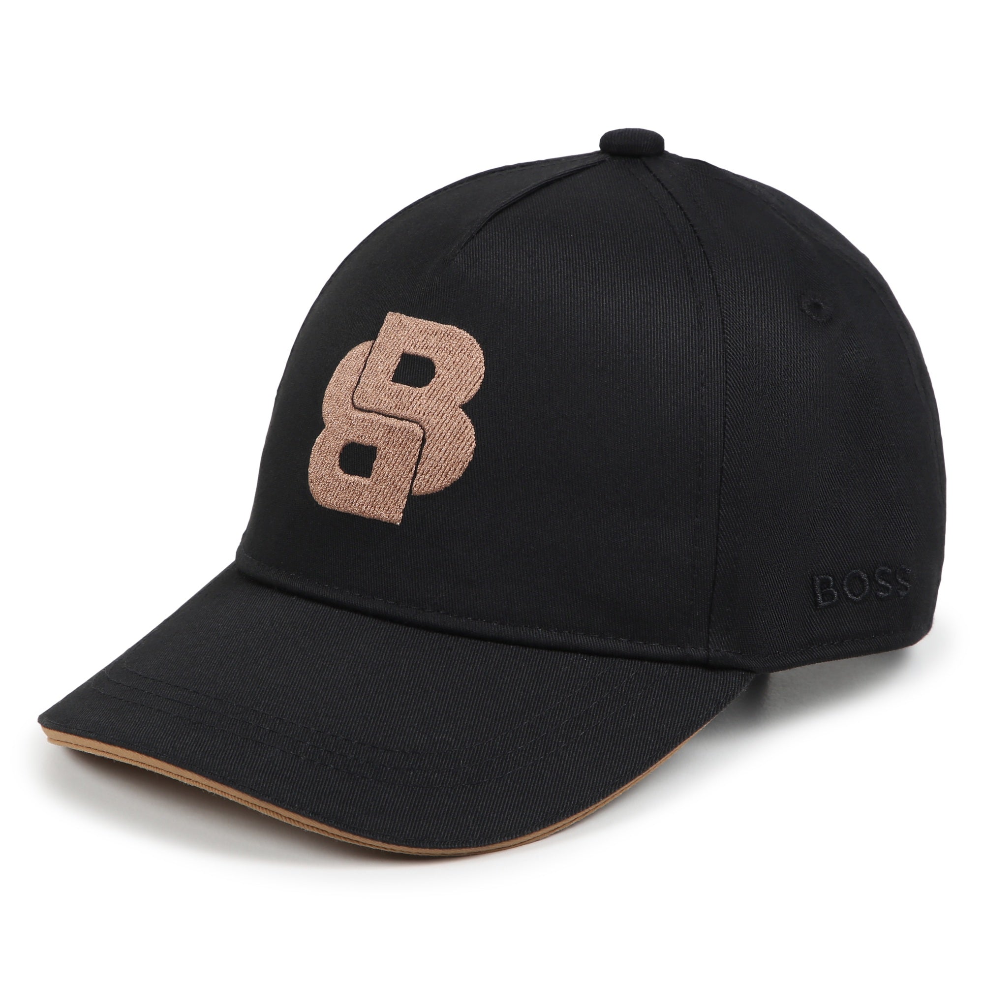 Gorra Twill Negra Contraste Niño