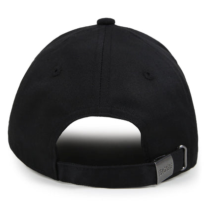 Gorra Twill Negra Contraste Niño