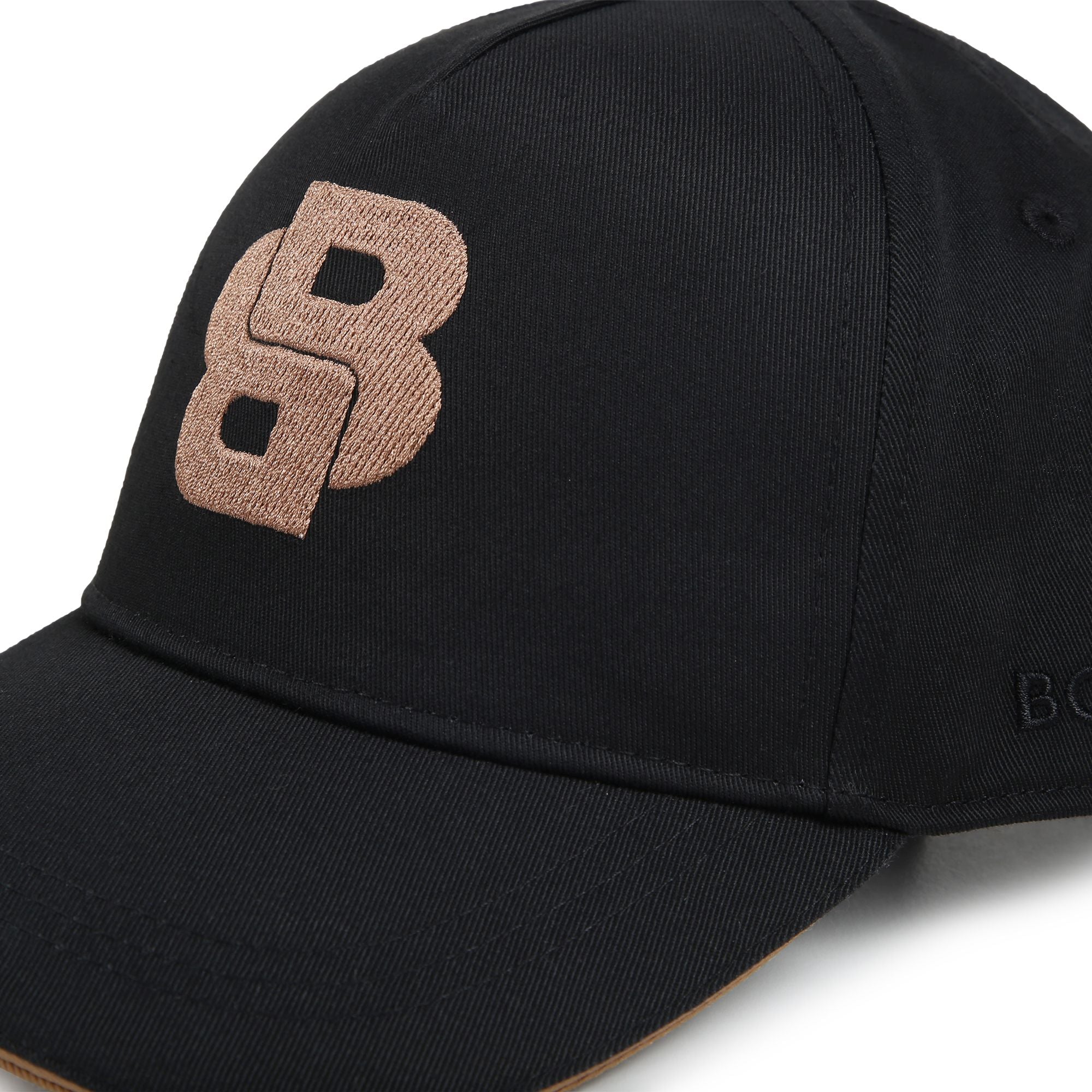 Gorra Twill Negra Contraste Niño