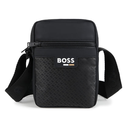 Bolso Negro Monograma Niño