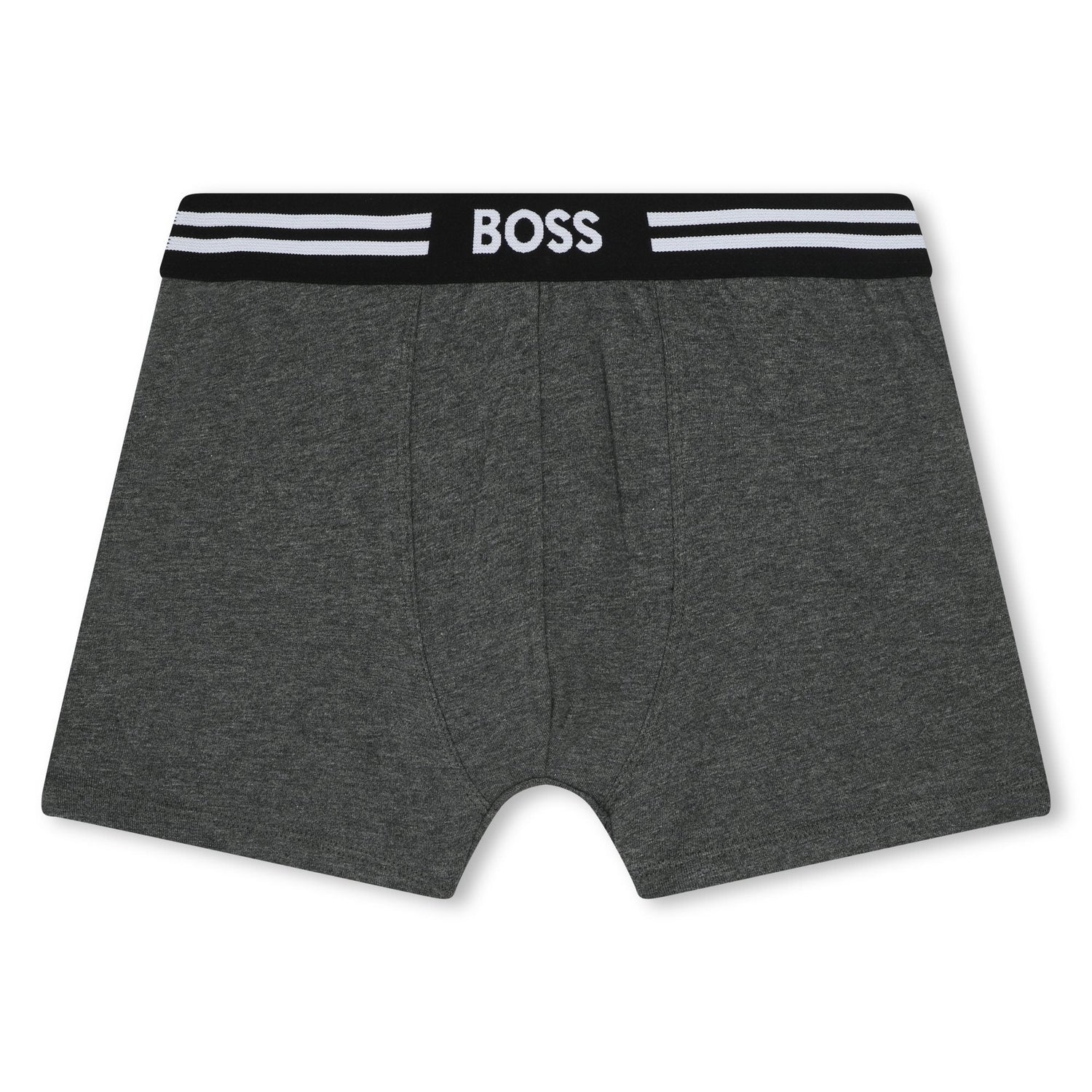 Set 2 Boxers Negro &amp; Gris Niño