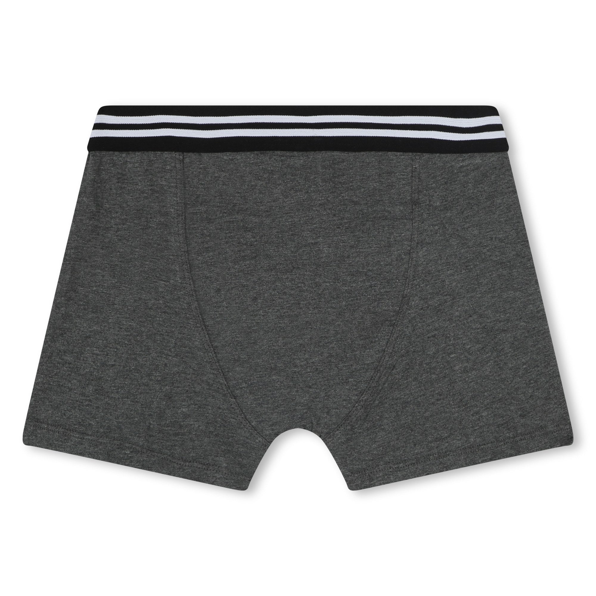 Set 2 Boxers Negro &amp; Gris Niño