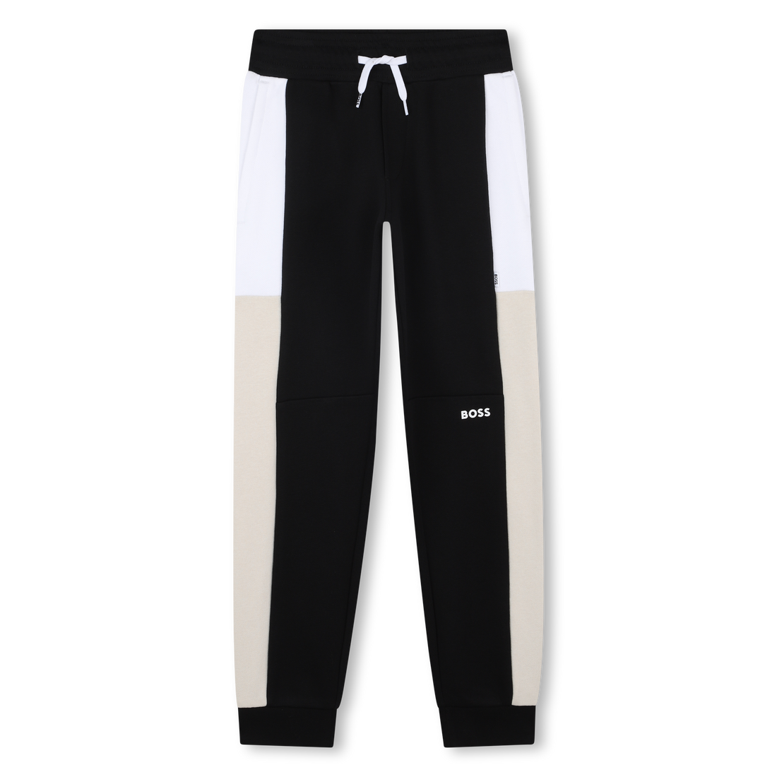 Joggers Negro Paneles Niño