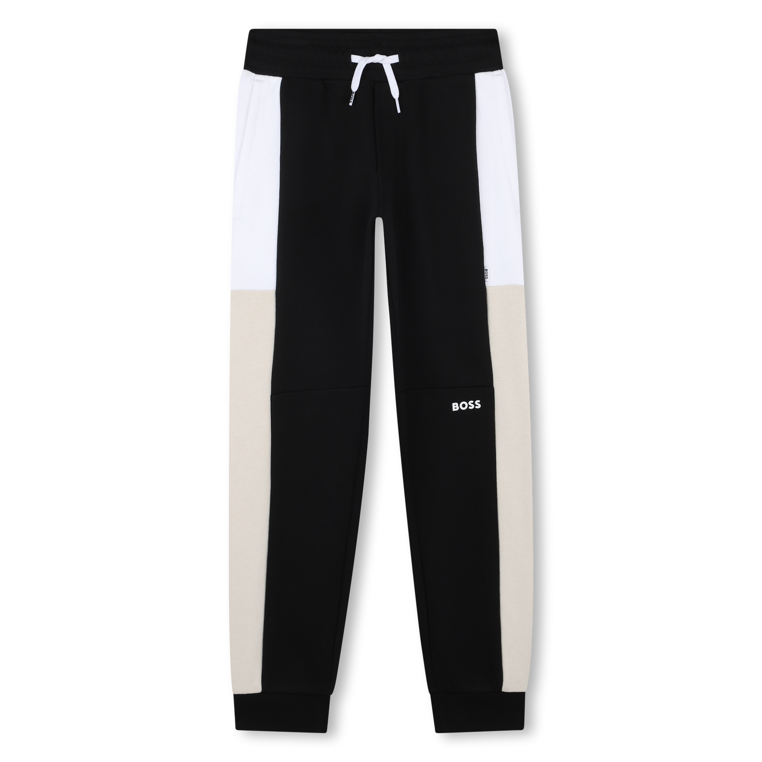 Joggers Negro Paneles Niño