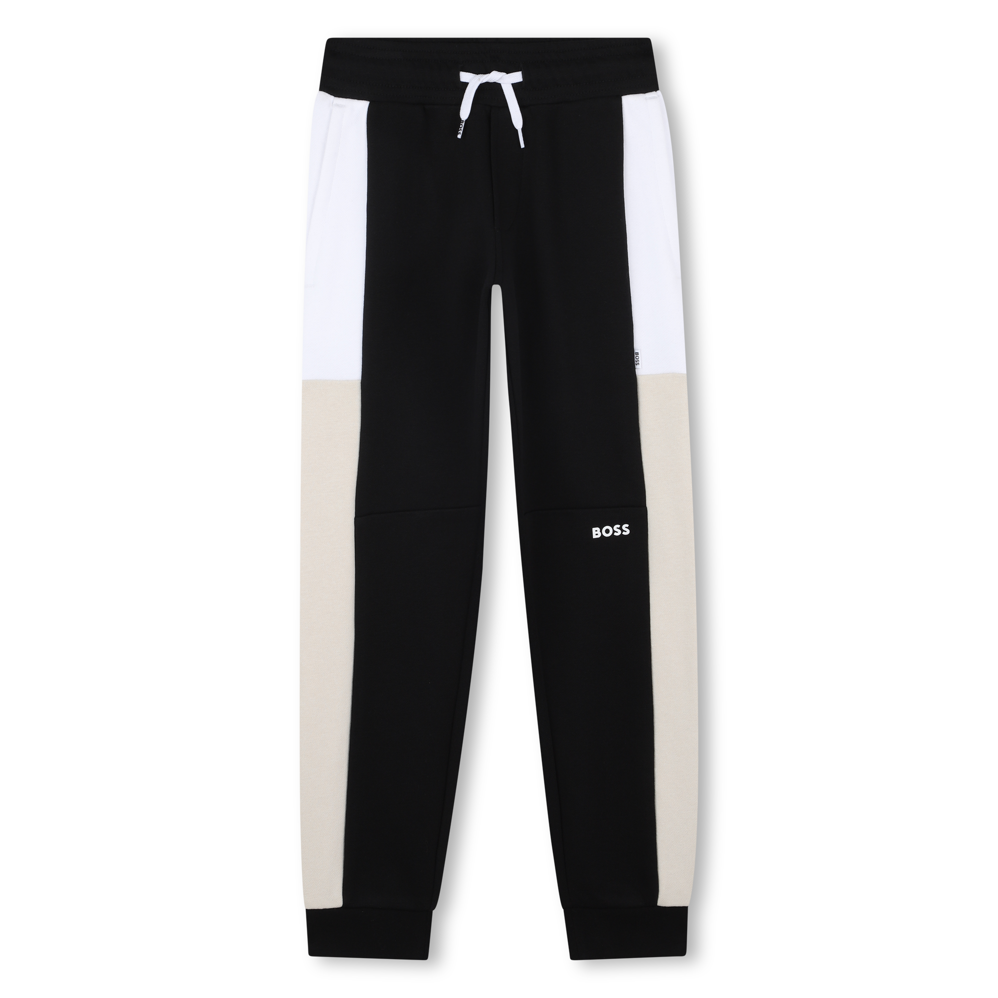 Joggers Negro Paneles Niño