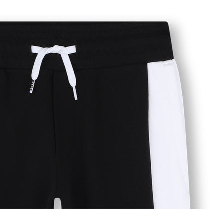 Joggers Negro Paneles Niño