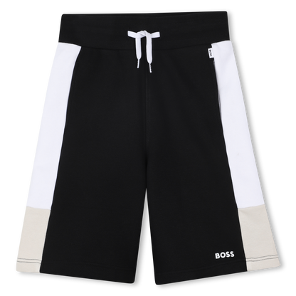 Bermuda Jogging Negra Niño
