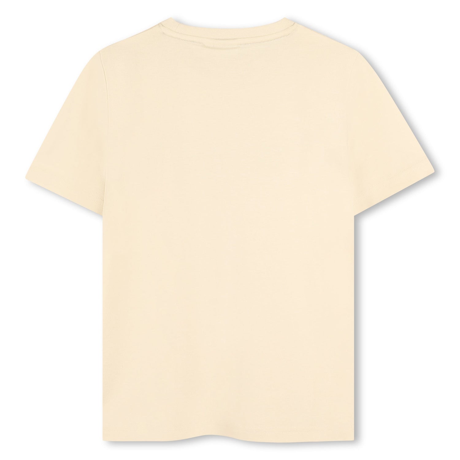 Camiseta Algodón Vainilla Logotipo Fantasía Niño