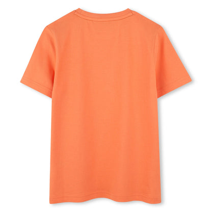 Camiseta Algodón Mango Logotipo Fantasía Niño
