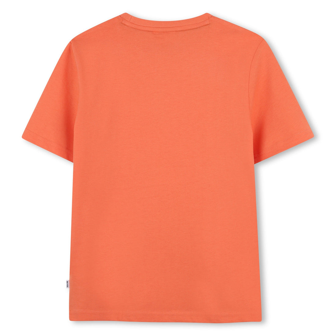 Camiseta Algodón Mango Ilustración Niño