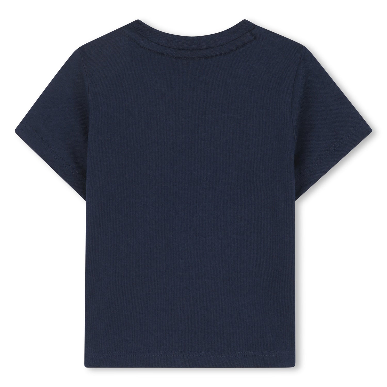 Camiseta Algodón Azul Multilogo Bebé