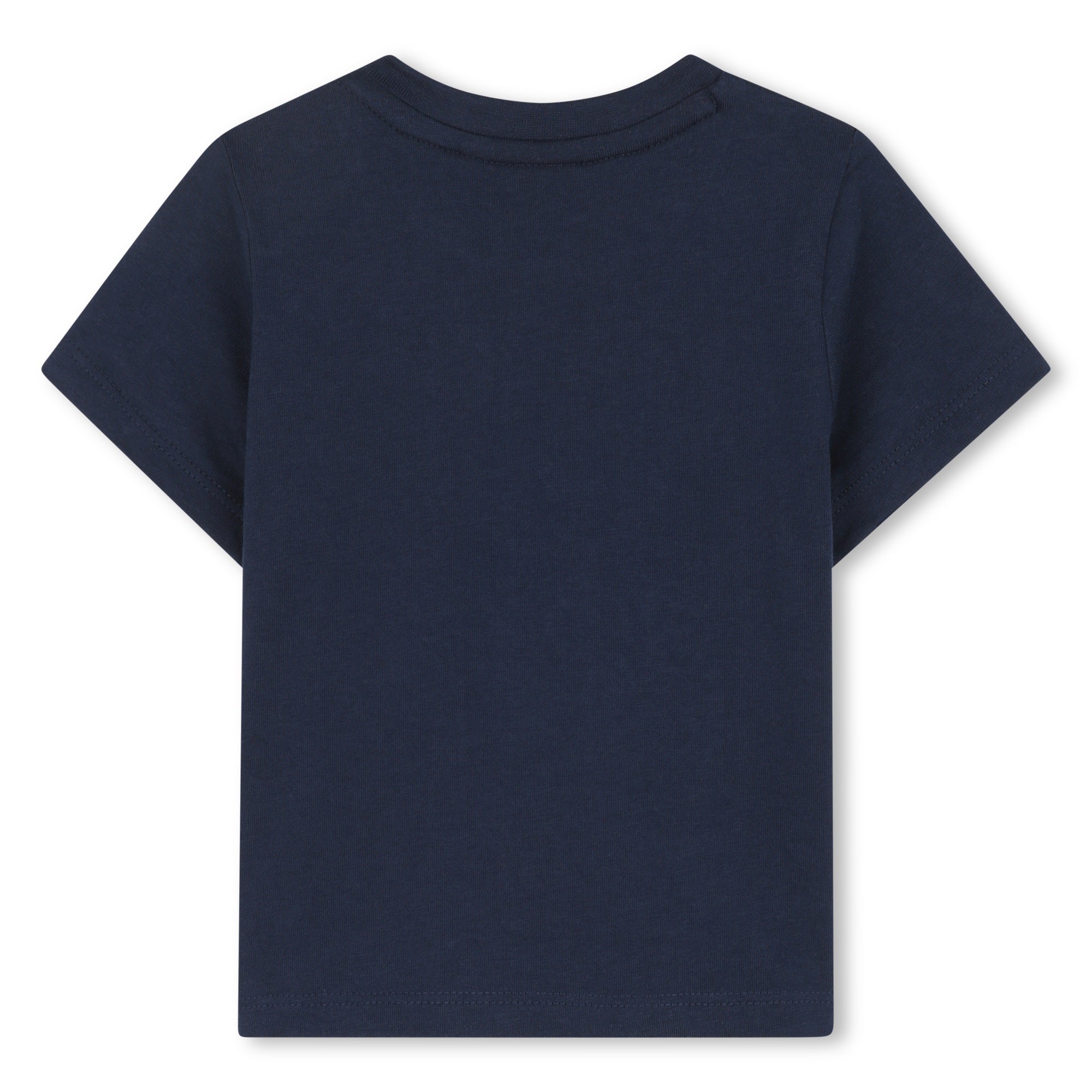 Camiseta Algodón Azul Multilogo Bebé