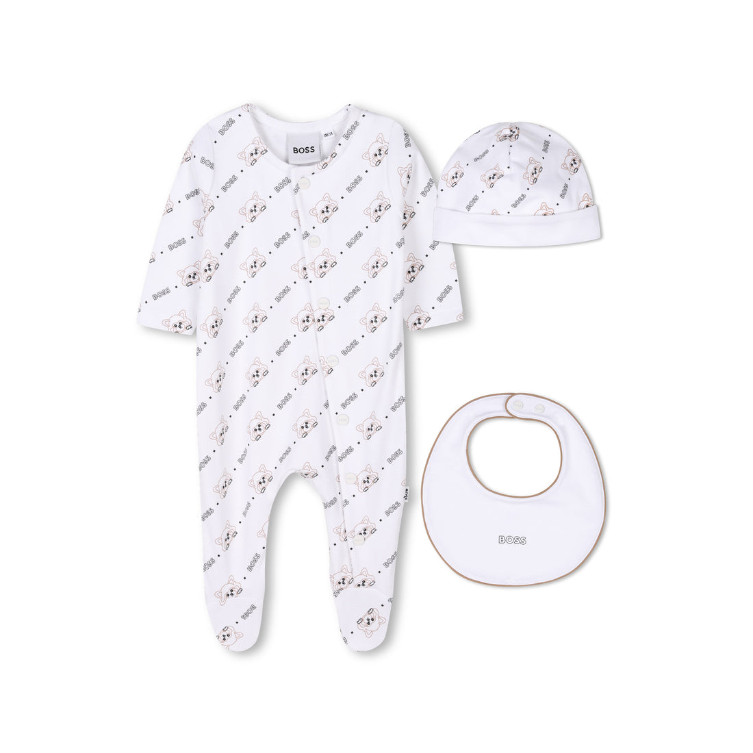 Set Pijama | Gorro | Babero New Born