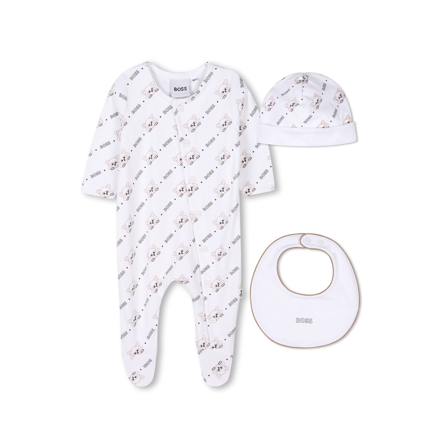 Set Pijama | Gorro | Babero New Born